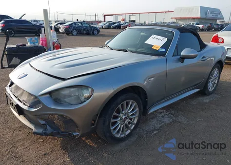 2017 Fiat 124 Spider Classica from USA, damaged, VIN JC1NFAEK5H0101807